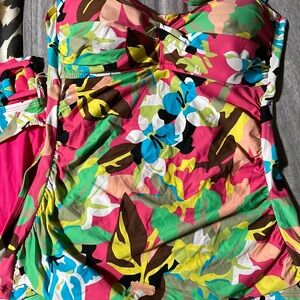 Womens Anne Cole tankini swimsuit set